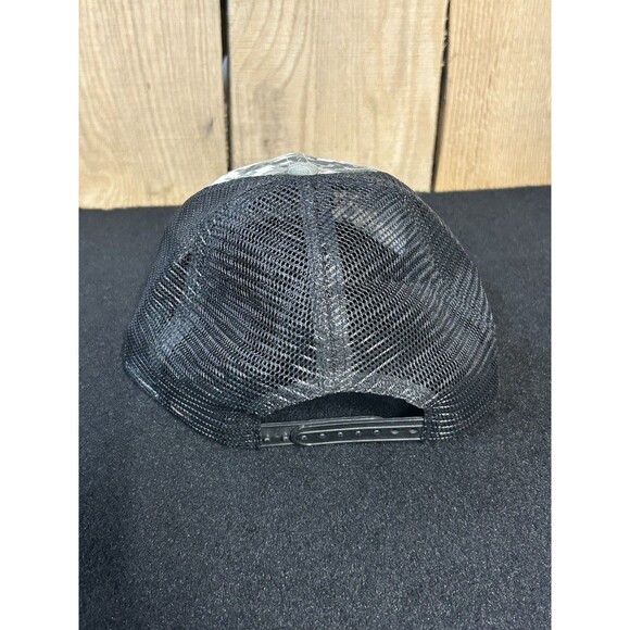 Moose Jaw Canada Digital Pixel Camo Snapback Hat/Cap Black Gray White - Picture 12 of 12